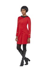 Star Trek Original Series Operation Uniform voor Dames, Rood