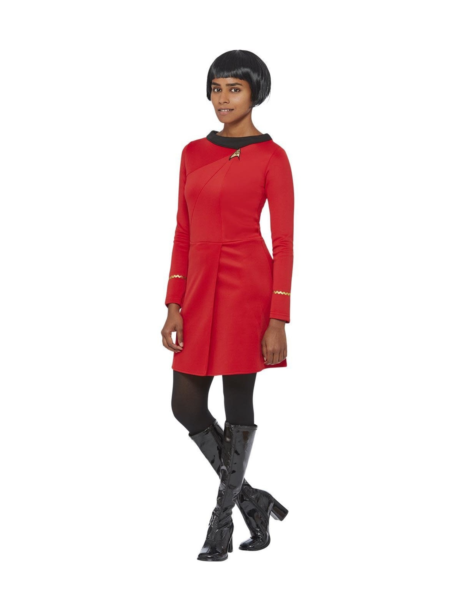 Star Trek Original Series Operation Uniform voor Dames, Rood