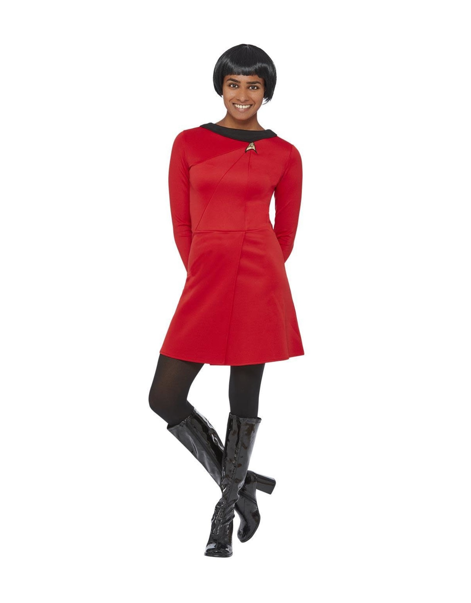 Star Trek Original Series Operation Uniform voor Dames, Rood