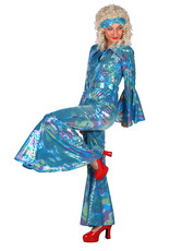 Catsuit "Disco" Turquoise