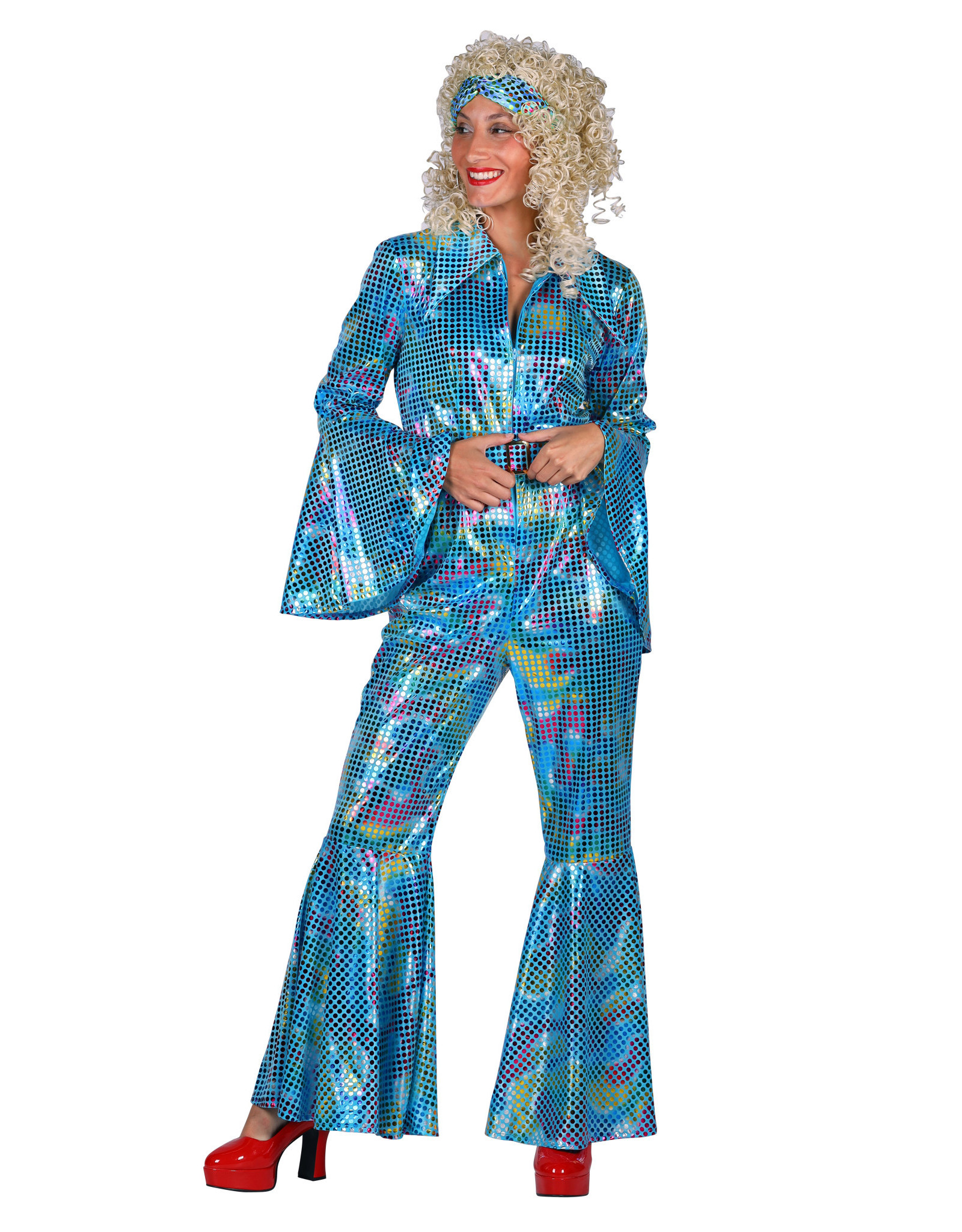 Catsuit "Disco" Turquoise