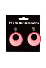 Oorringen Neon Fuchsia