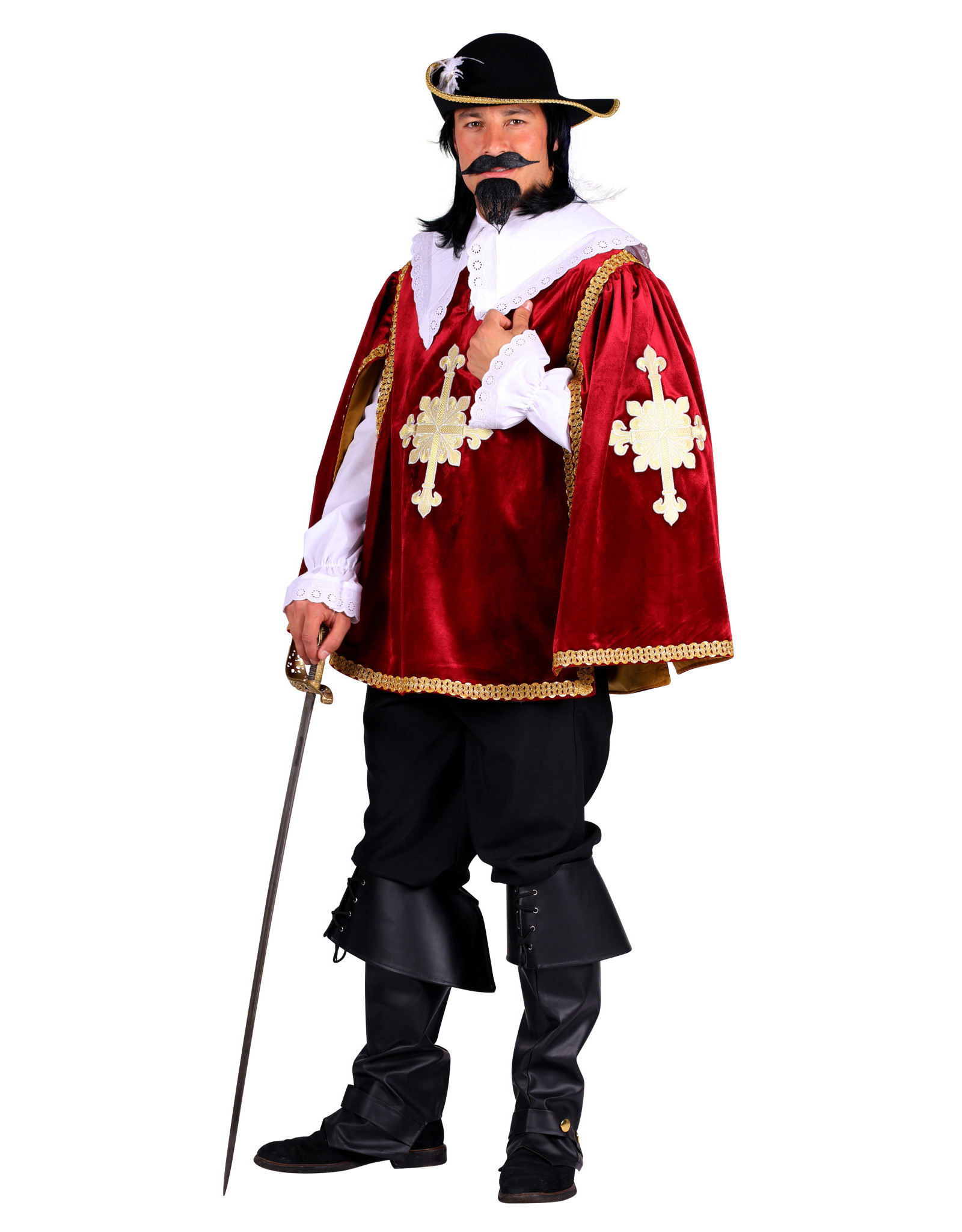 Musketier "Aramis", Bordeauxrood