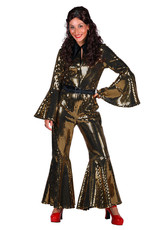 Disco Catsuit "Studio 54", Goud