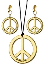 Hippiesetje Peace Goud