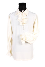 Blouse Piraat/Middeleeuwen, Ecru