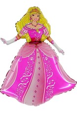 Folie Ballon Princess Roze (90x64cm)