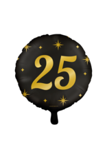 Classy Party Folieballon - Cijfer 25