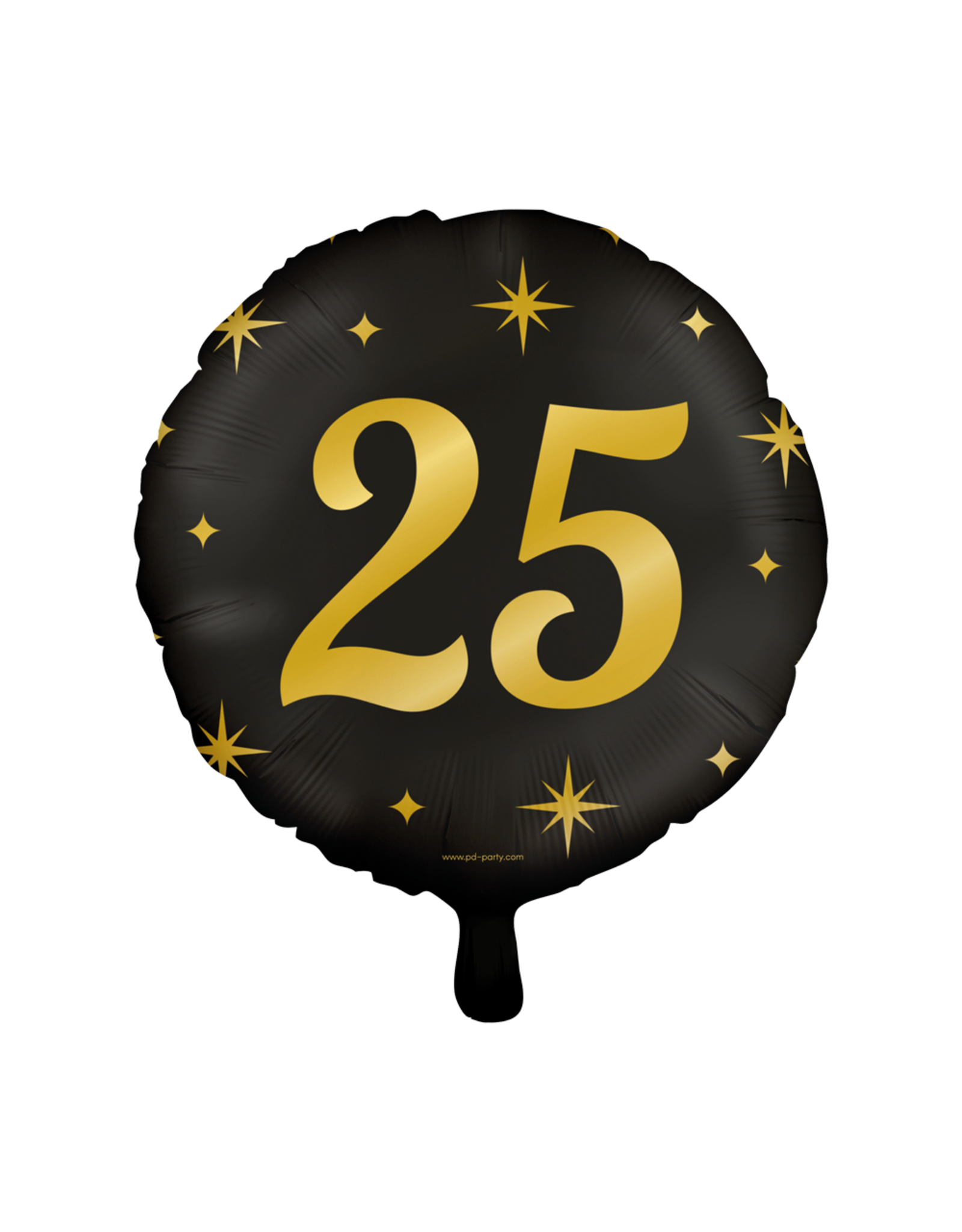 Classy Party Folieballon - Cijfer 25