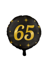 Classy Party Folieballon - Cijfer 65