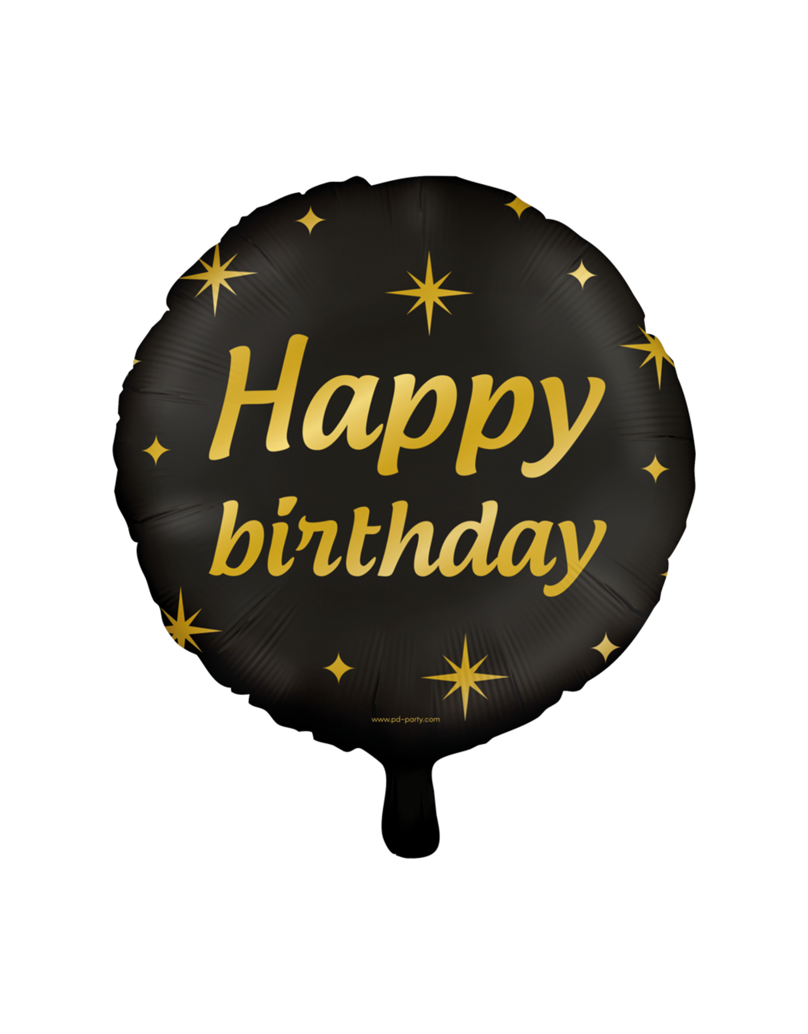 Classy Party Folieballon - Happy birthday