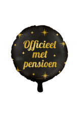 Classy Party Folieballon - Pensioen