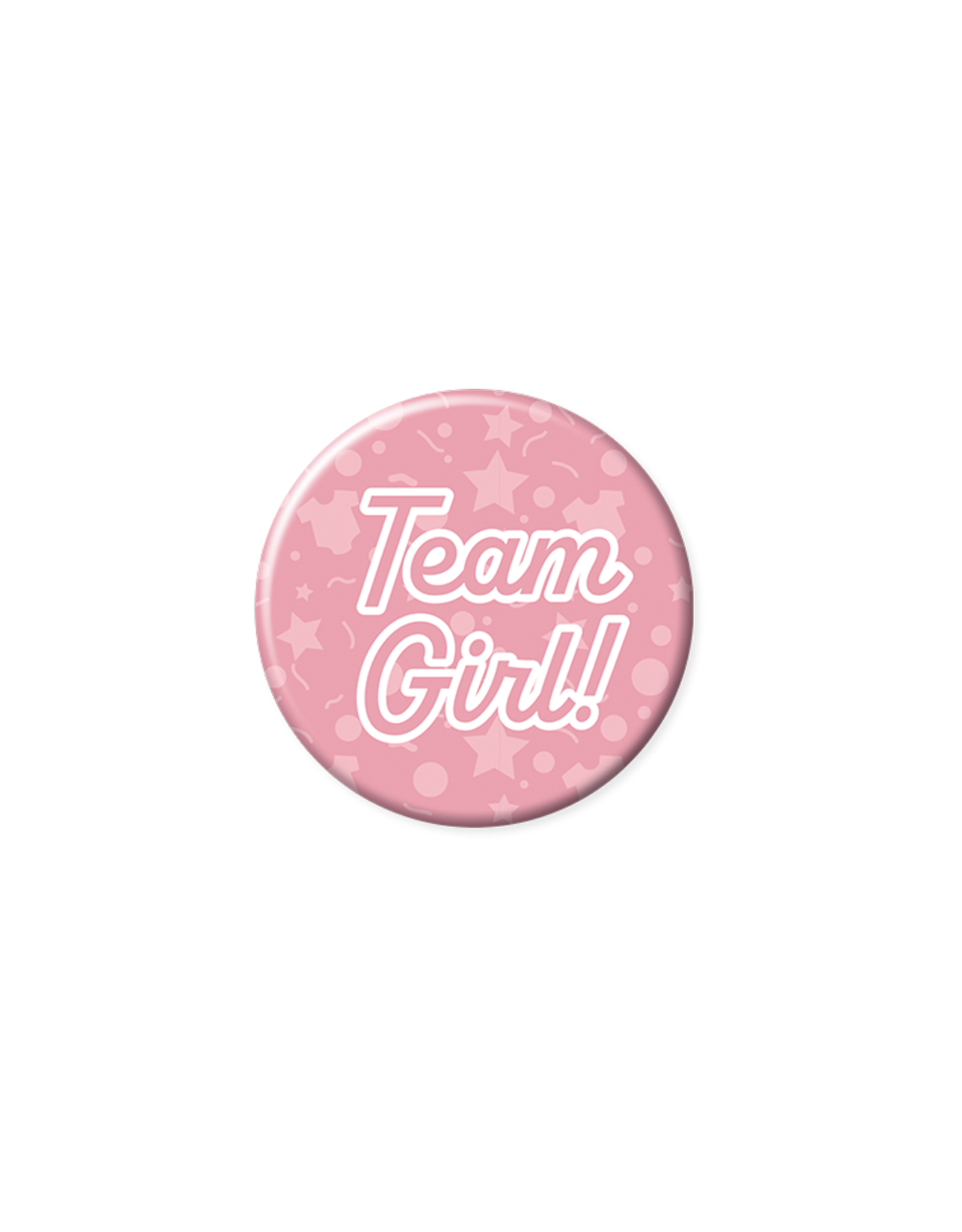 Button Klein - Gender Reveal Team Girl