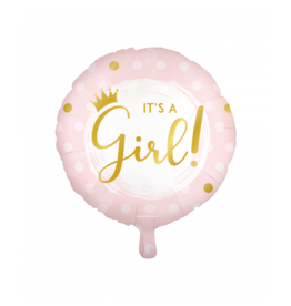 Folieballon - It's a Girl!