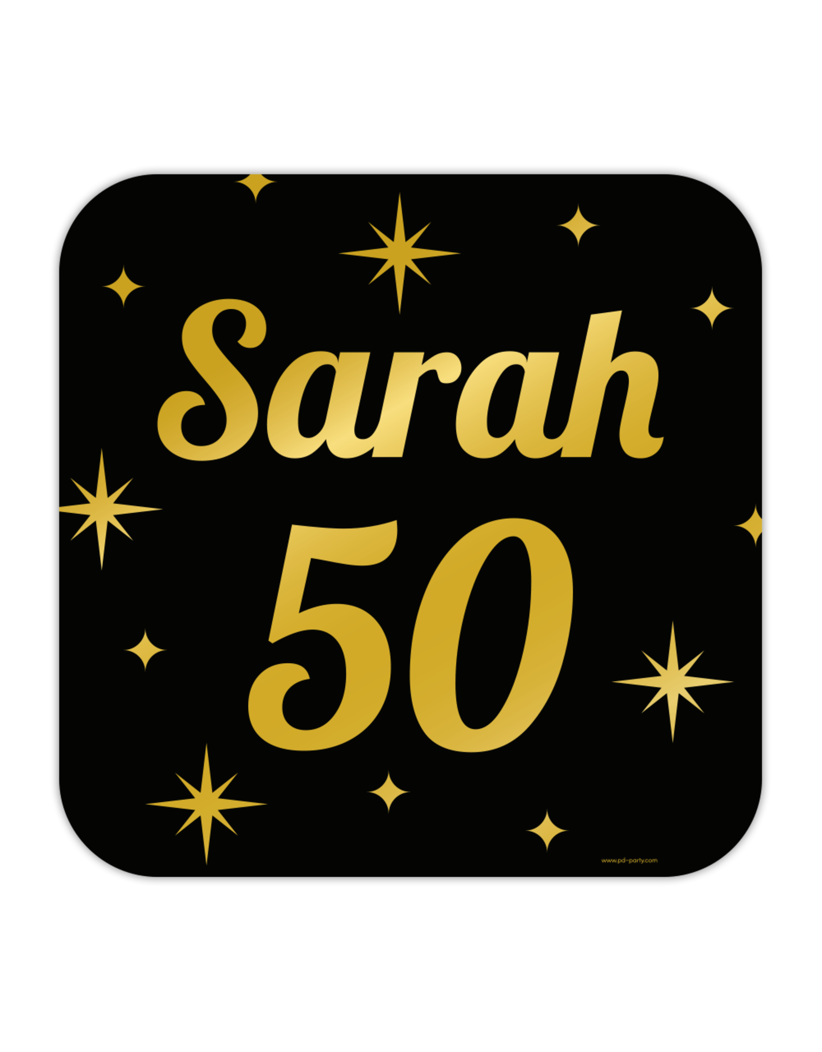 Classy Party Huldeschild - Sarah 50