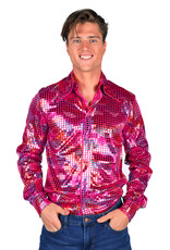 Shirt Disco Heren, Pink