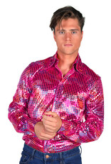 Shirt Disco Heren, Pink
