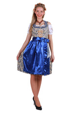 Dirndl Lisa-Marie, Blauw - Mix van Kleuren