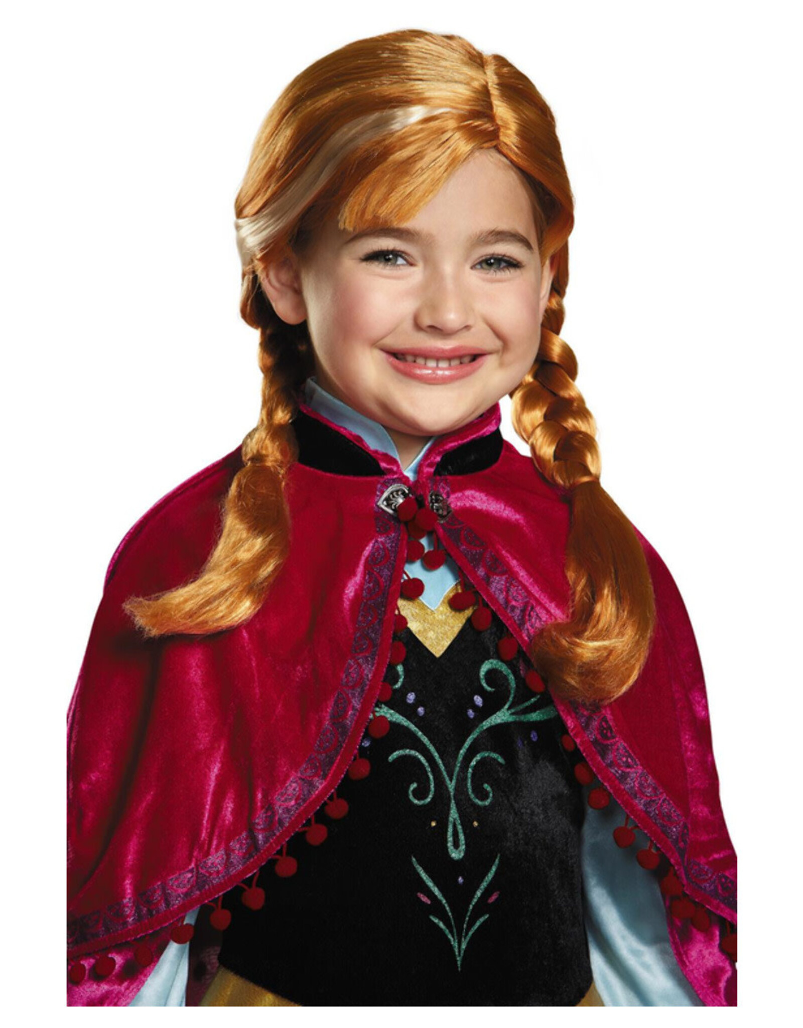 Pruik Disney Frozen Anna, Kind