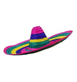 Sombrero Rainbow  65cm (kleuren kunnen afwijken van foto)