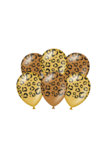 Party Ballonnen - Luipaard (30cm, 6 Stuks)