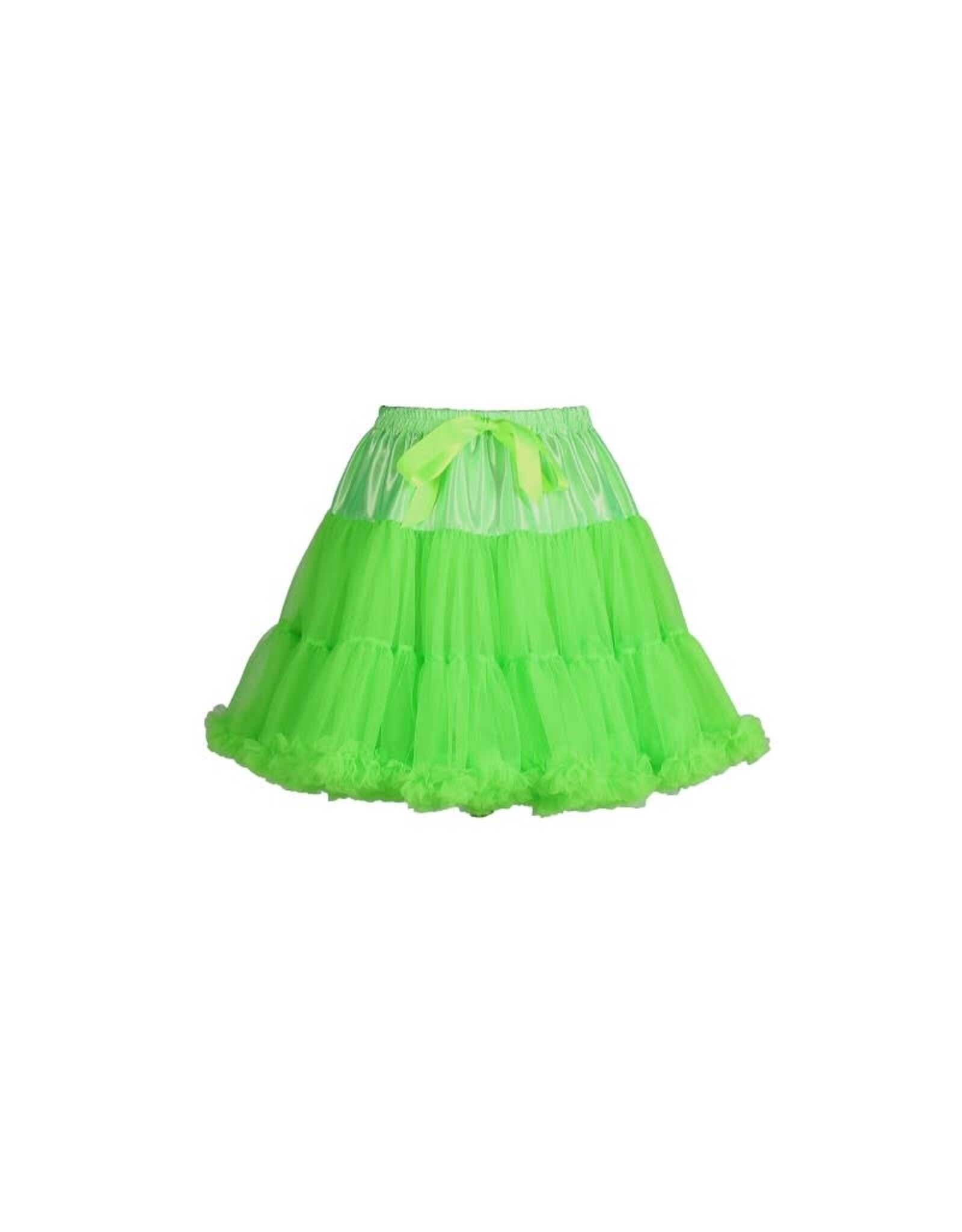 Petticoat "Cabaret", Neon Groen