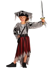 Piraten Kostuum "Ghost Bride", Kind