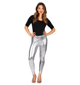 Metallic Legging, Zilver