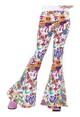 Groovy Flared Broek, Dames