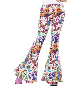 Groovy Flared Broek, Dames