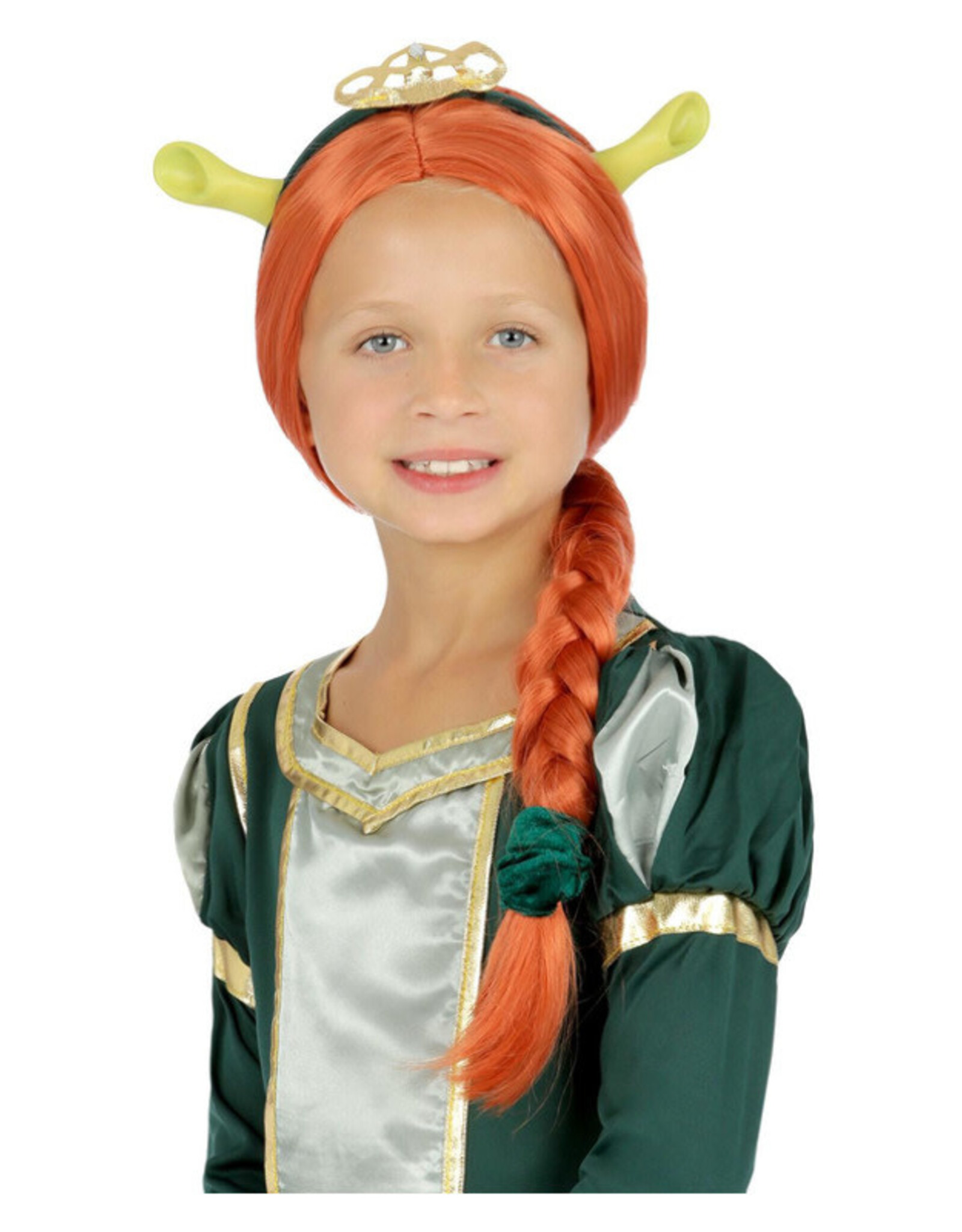 Pruik Shrek Prinses Fiona, kind