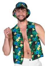 Set Toerist Hawai (Hoed en vest)