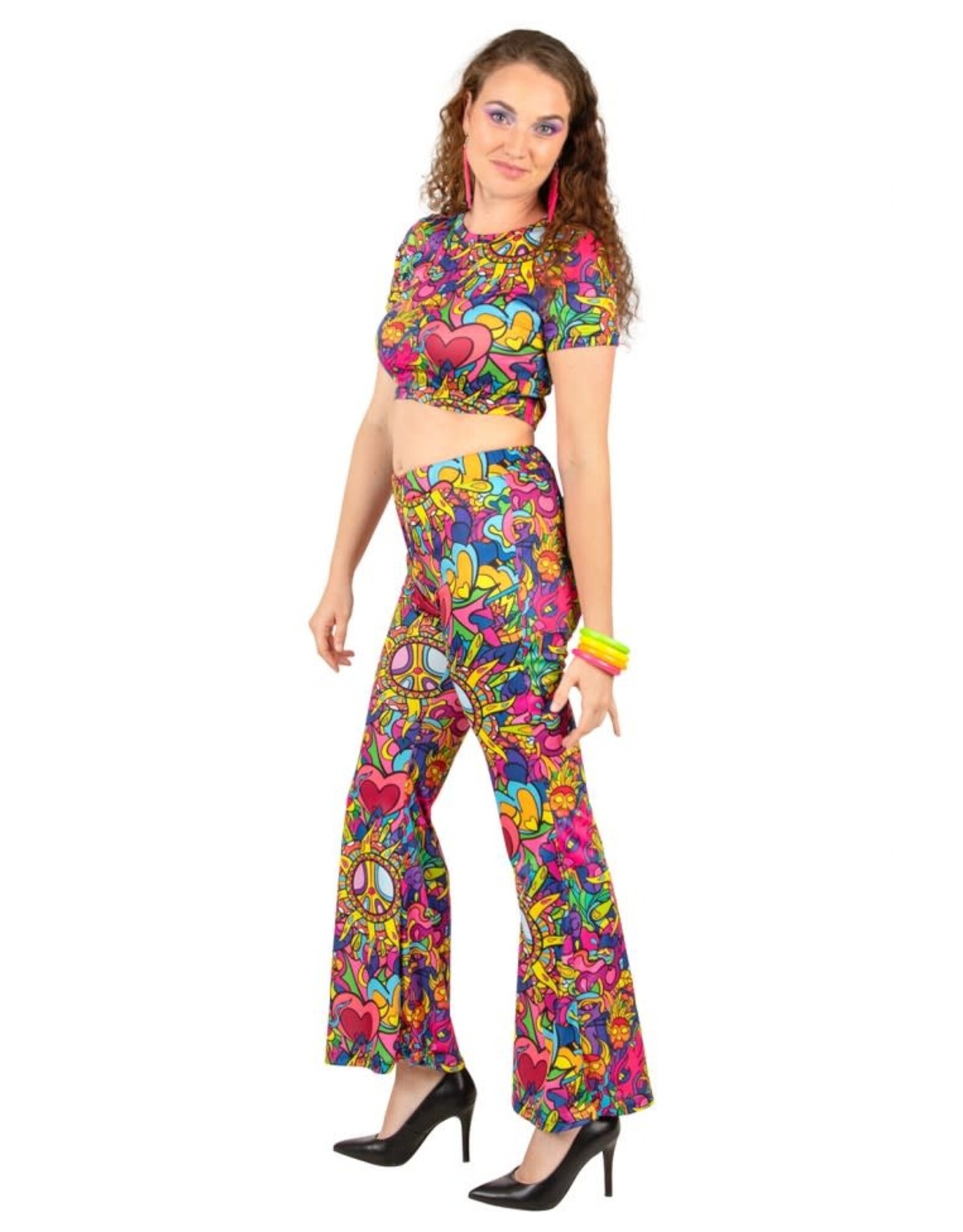 Flared Broek Colorful Dream