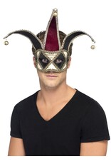 Gothic Venetiaans Harlequin Oogmasker, Multi