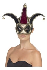 Gothic Venetiaans Harlequin Oogmasker, Multi