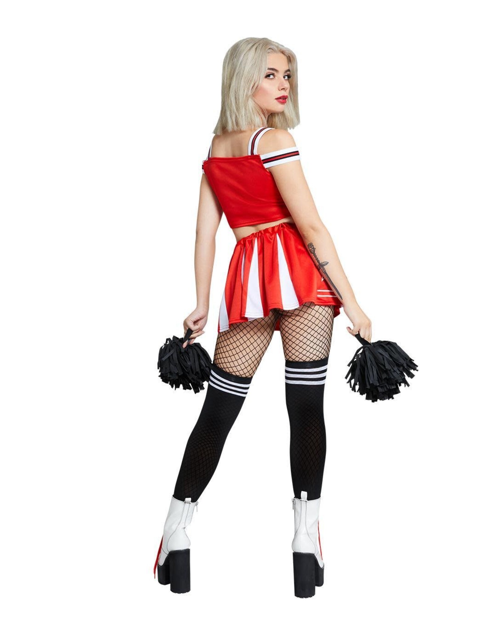 Cheerleader Fever Devil, Rood/Wit