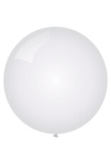 Mega Ballon Wit, 90cm