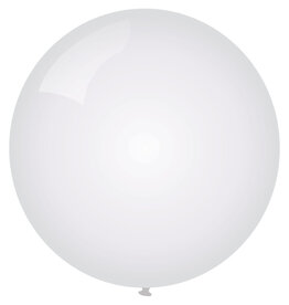 Mega Ballon Wit, 90cm