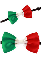 Vlinderstrik Italiaanse Vlag