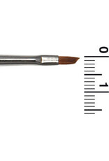 Penseel Rood Marterhaar Schuin - MS2