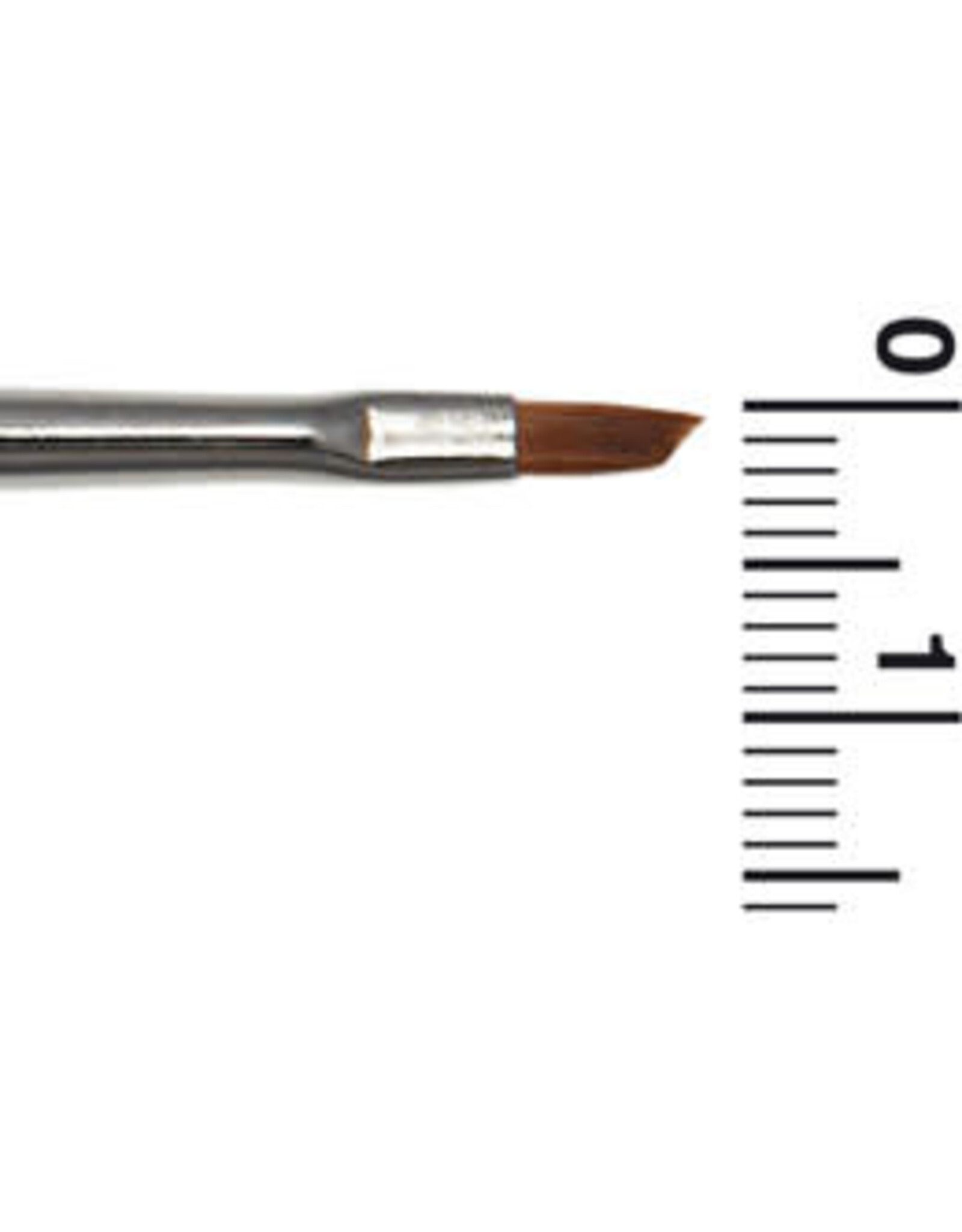 Penseel Rood Marterhaar Schuin - MS2