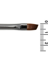 Penseel Rood Marterhaar Schuin - MS6