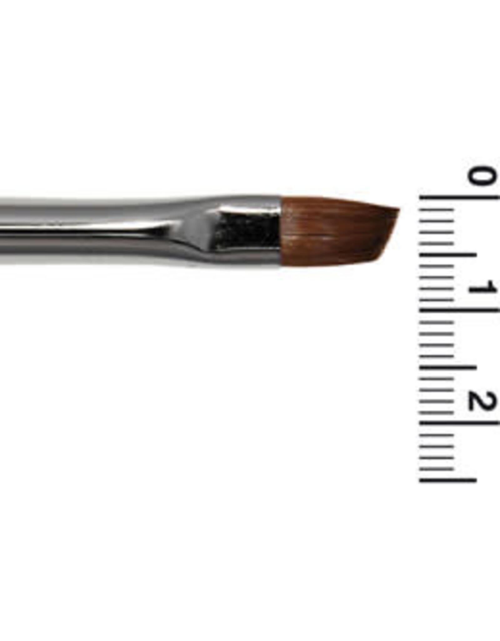 Penseel Rood Marterhaar Schuin - MS6