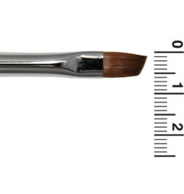 Penseel Rood Marterhaar Schuin - MS6