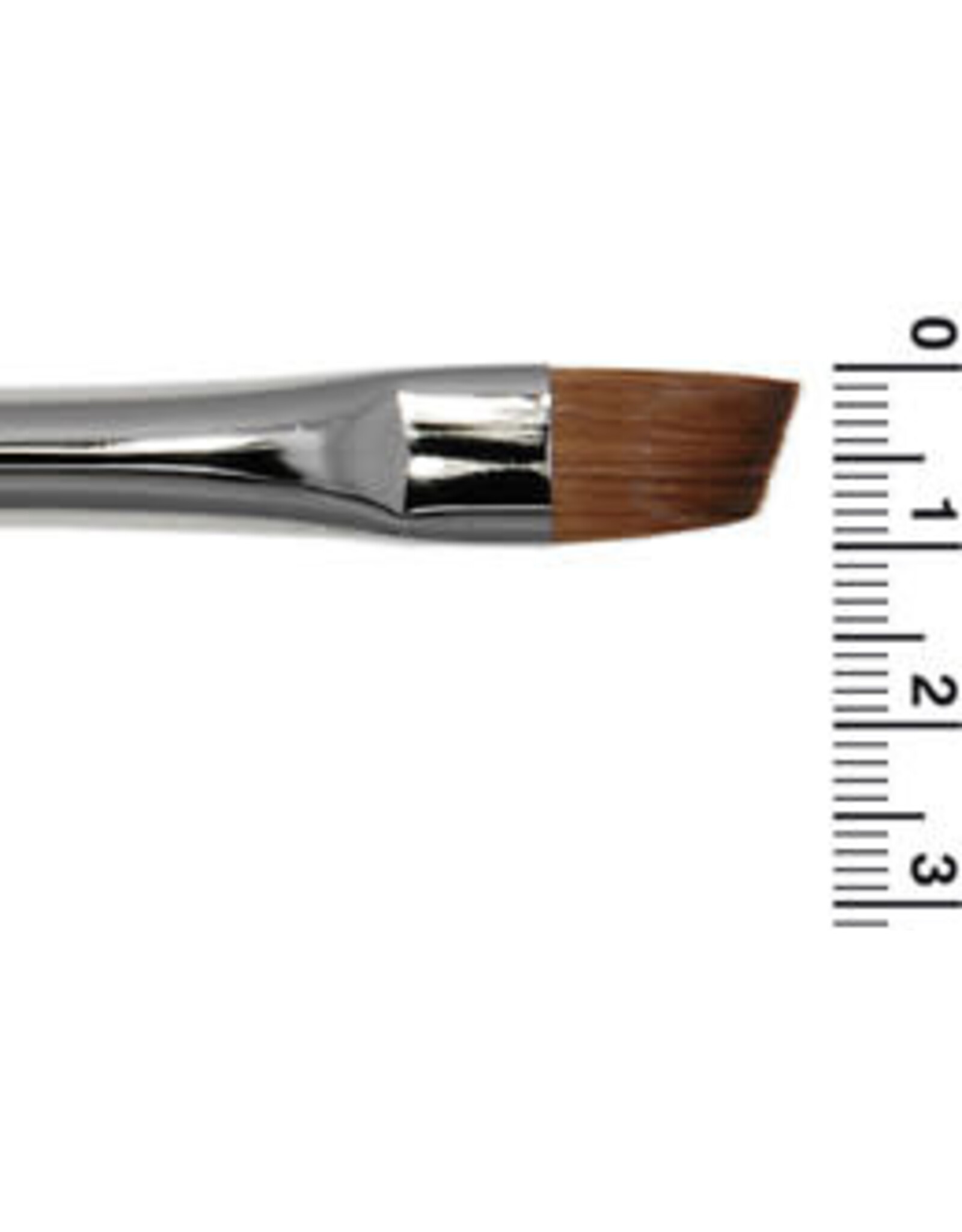 Penseel Rood Marterhaar Schuin - MS10