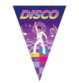 Vlaggenlijn 5m 10 vlaggen Disco