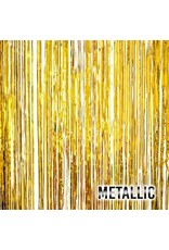 Foliegordijn metallic Goud (2 m x 1 m)