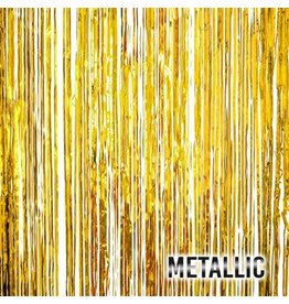Foliegordijn metallic Goud (2 m x 1 m)