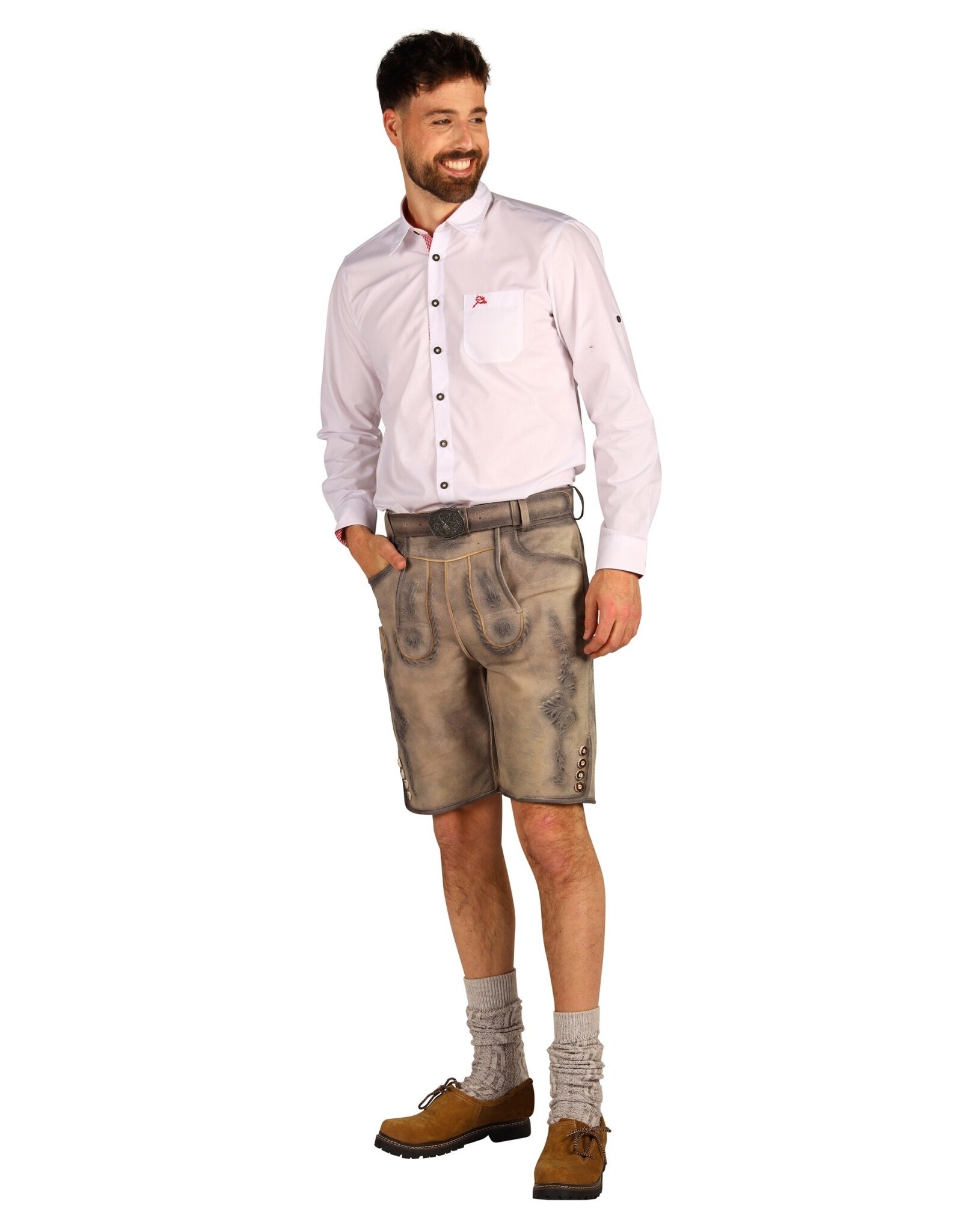 Trachten hose "Fabian", Grijs