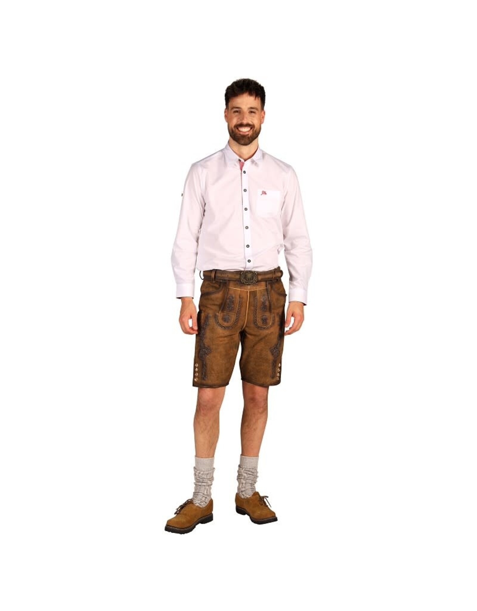 Trachten hose "Fabian", Middelbruin